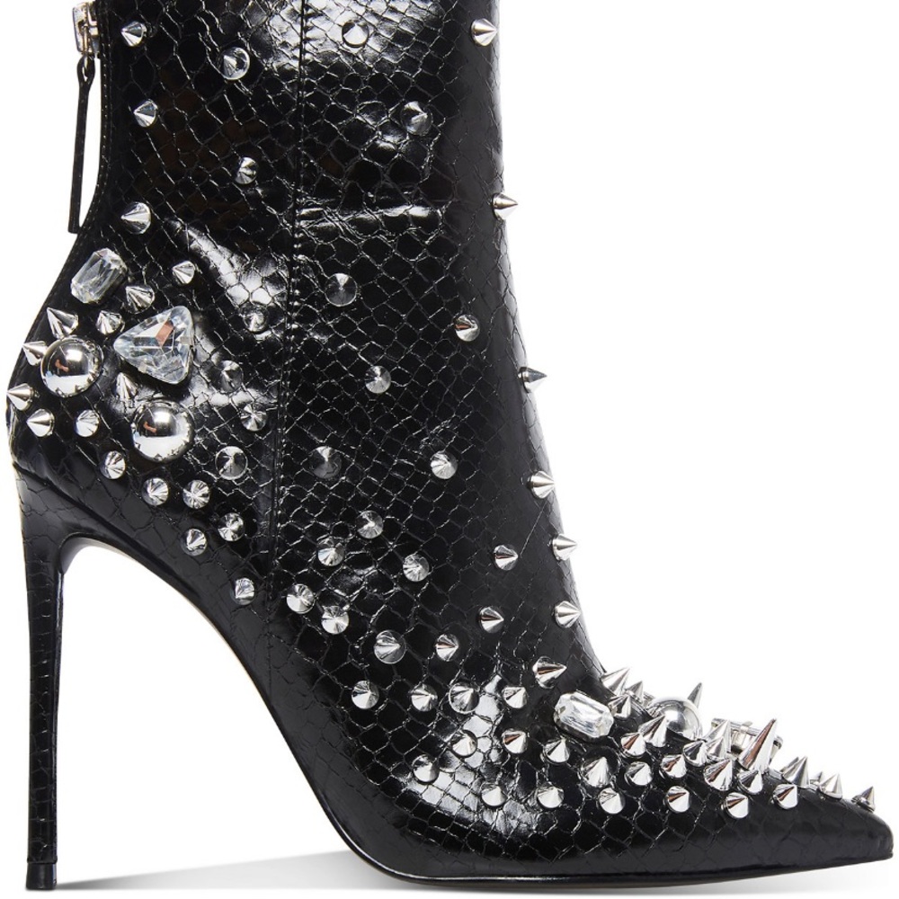 Black booties by Steve Madden